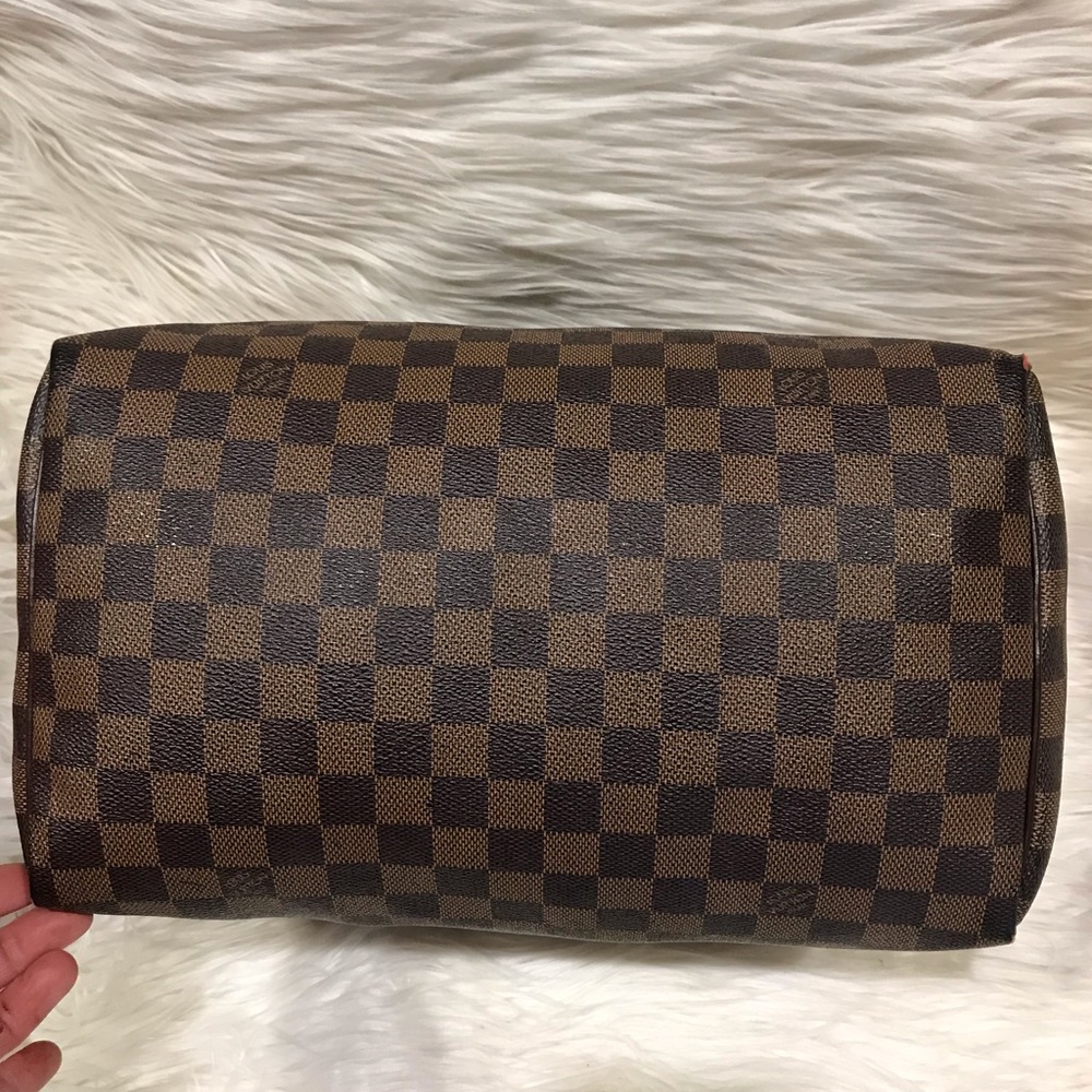 Louis Vuitton Damier Ebene Speedy 30 Tote #8.8H - Picture 5 of 8